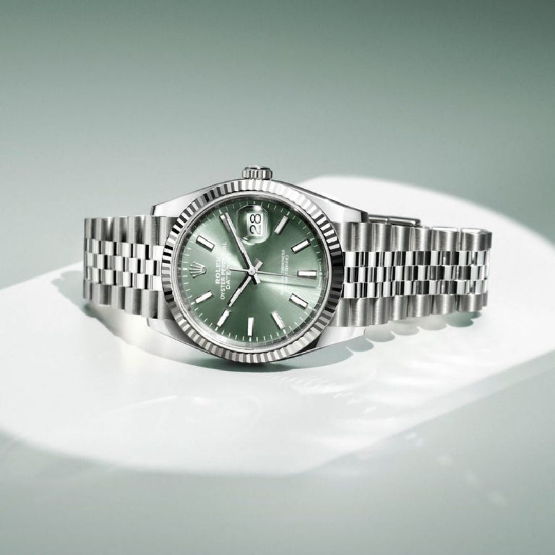 Rolex Datejust « Cadran Vert » Bracelet Jubilee 41mm